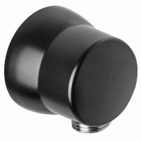 Шланговое подключение Kludi Sirena 6306139-00 Черное матовое — фото 1, Шланговые подключения