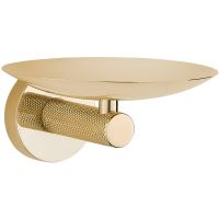 Мыльница Boheme Uno 10973-G Золото — фото 1, Мыльницы