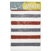 Коврик для ванной комнаты Fixsen Amber 50х80 FX-8040X Синий Красный Белый — фото 4, Коврики для ванной комнаты