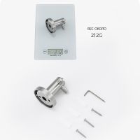 Двойной крючок Frap F301 F30105-2 Сатин — фото 7, Крючки для полотенец