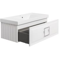 Товар: Тумба под раковину La Fenice Cubo 100 FNC-01-CUB-B-100 подвесная Белая матовая - фото 3 Тумба под раковину La Fenice Cubo 100 FNC-01-CUB-B-100 подвесная Белая матовая — фото 3, Тумбы под раковину