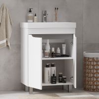 Товар: Тумба под раковину Volna Lake 60.2D tnLAKE60.2D-01 Белая - фото 4 Тумба под раковину Volna Lake 60.2D tnLAKE60.2D-01 Белая — фото 4, Тумбы под раковину