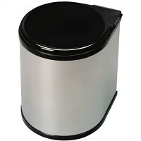 Ведро для мусора Alveus Albio 13L 224309 Хром — фото 1, Мусорные ведра