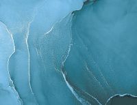 Фреска Ortograf Fluid art 33643 Фактура бархат FX Флизелин (3,5*2,7) Голубой/Серебряный, Абстракция — фото 2, Фрески