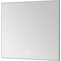 Зеркало Boheme Modern 80x70 543-080-CR с подсветкой Хром с сенсорным выключателем и подогревом — фото 1, Мебель для ванной