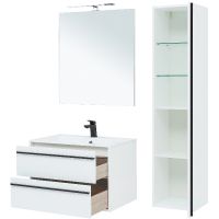 Товар: Тумба под раковину Aquanet Lino 80 253903 подвесная Белая матовая - фото 4 Тумба под раковину Aquanet Lino 80 253903 подвесная Белая матовая — фото 4, Тумбы под раковину