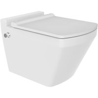 Унитаз биде Bien Neptun NPKA052N1VE0W5000 подвесной с сиденьем Микролифт — фото 1, Унитазы