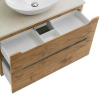 Тумба под раковину BelBagno Etna-H60 100 ETNA-H60-1000-2C-SO-RN-P подвесная Rovere Nature — фото 14, Тумбы под раковину