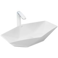 Раковина-чаша WeltWasser Elbach 1138 57 10000004585 Белый глянец — фото 1, Раковины накладные