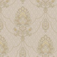 Обои Bernardo Bartalucci Renzo 84166-3 Винил на флизелине (1,06*10,05) Бежевый, Дамаск — фото 1, Обои для стен