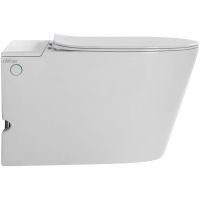 Унитаз Abber Bequem подвесной с сиденьем Микролифт арт-AC1106P — фото 3, Умные унитазы