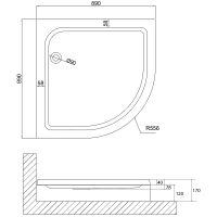 Товар: Акриловый поддон для душа Niagara Nova 90x90 NG-90-90 RUS Белый - фото 2 Акриловый поддон для душа Niagara Nova 90x90 NG-90-90 RUS Белый — фото 2, Акриловые душевые поддоны