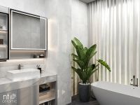 Товар: Керамогранит NT Ceramiс Cemento Bianco NTT99604M 60х120 см - фото 10 Керамогранит NT Ceramiс Cemento Bianco NTT99604M 60х120 см — фото 10, Керамогранит