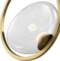 Подвесной светильник Maytoni Modern Lunare MOD327PL-L5BS3K Прозрачный Латунь — фото 4, Подвесные светильники