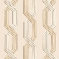 Обои Alessandro Allori Grace 1806-2 Винил на флизелине (1,06*10,05) Бежевый, Линии — фото 1, Обои для стен