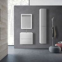 Товар: Шкаф пенал Vincea Mia 35 R VSC-2M170GW-R подвесной G.White - фото 3 Шкаф пенал Vincea Mia 35 R VSC-2M170GW-R подвесной G.White — фото 3, Пеналы для ванной комнаты