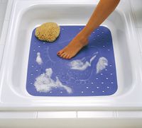 Коврик для душа Ridder Plattfuss 54x54 67263 Синий — фото 3, Аксессуары для туалета