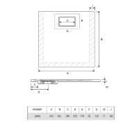 Товар: Акриловый поддон для душа Excellent Lavano Slim 90х90 BREX.1102.090.090.WHN Белый - фото 7 Акриловый поддон для душа Excellent Lavano Slim 90х90 BREX.1102.090.090.WHN Белый — фото 7, Душевые поддоны