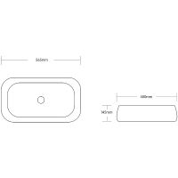 Раковина-чаша Ceruttispa 57 CR0086 MMB1 СТ9544 Черный матовый мрамор — фото 6, Раковины накладные