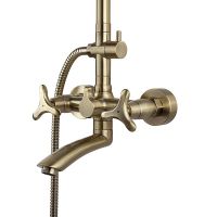 Душевая система Kaiser Trio 57188Br Бронза — фото 2, Душевое оборудование. Душевая программа