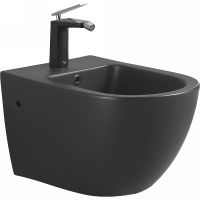 Товар: Биде Boheme Nero 962/2 подвесное Черное матовое - фото 1 Биде Boheme Nero 962/2 подвесное Черное матовое — фото 1, Биде