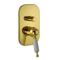 Смеситель для душа Migliore Oxford 19179 Золото — фото 1, Смеситель для душа