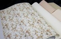 Обои Yien Feerie 3503-3 Винил на флизелине (1,06*10) Белый/Бежевый/Оранжевый, Цветы — фото 4, Обои для стен