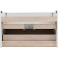 Тумба под раковину Aquanet Ирис new 90 подвесная Белый глянец арт-336311 — фото 9, Тумбы под раковину