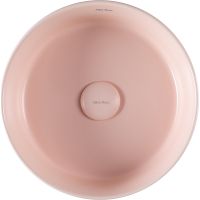 Раковина-чаша Allen Brau Fantasy Romb 36 Розовая арт-4.11033.SM — фото 3, Раковины накладные