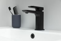 Смеситель для раковины Allen Brau Infinity 5.21001-31 Черный матовый — фото 17, Смесители для раковины