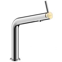 Смеситель для кухни Bravat Ozen Хром арт-F7354388CP-ENG — фото 1, Смесители для кухни