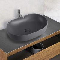 Товар: Раковина-чаша Vincea 60 VBS-113MA Антрацит матовый - фото 2 Раковина-чаша Vincea 60 VBS-113MA Антрацит матовый — фото 2, Раковины накладные