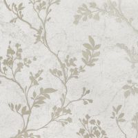 Обои Solo Grace E201505 Винил на флизелине (1,06*10) Бежевый, Листья — фото 1, Обои для стен