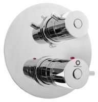 Смеситель для душа Rav Slezak Dunaj Termostat DT387 хром — фото 1, Смесители