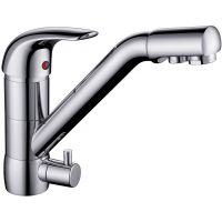 Смеситель для кухни Aquanet Kitchen AF777-44С 261840 Хром — фото 1, Смесители для кухни