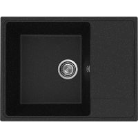 Кухонная мойка Ulgran Practik PR-M 650-004 Черный оникс — фото 1, Кухонные мойки