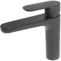 Смеситель для раковины Agger Gorgeus A0202144 Черный матовый — фото 1, Смесители для раковины