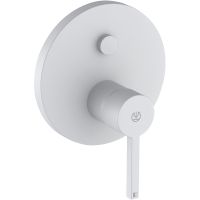 Смеситель для душа Kludi Nova Fonte Puristic 206595315 Белый матовый — фото 1, Смеситель для душа