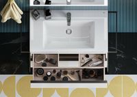 Товар: Тумба под раковину Roca Domi 80 A857459806 подвесная Белый глянец - фото 20 Тумба под раковину Roca Domi 80 A857459806 подвесная Белый глянец — фото 20, Мебель для ванной