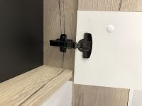 Зеркальный шкаф Comforty Страсбург 90 00-00006573 Дуб дымчатый — фото 8, Зеркальные шкафы в ванную