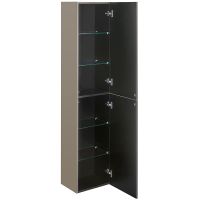 Товар: Шкаф пенал Roca Ona 40 A857635510 подвесной Бежево-серый матовый - фото 2 Шкаф пенал Roca Ona 40 A857635510 подвесной Бежево-серый матовый — фото 2, Мебель для ванной