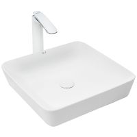 Раковина-чаша WeltWasser Elbach 21833 47 10000004577 Белый глянец — фото 1, Раковины накладные