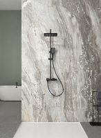 Товар: Душевая система Splenka S02.24.06 Черная матовая - фото 2 Душевая система Splenka S02.24.06 Черная матовая — фото 2, Душевые стойки