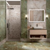 Керамический декор Kerama Marazzi Джардини бежевый светлый мозаичный T017\14023 37,5х45 см — фото 2, Керамогранит