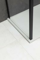 Товар: Душевая стенка Allen Brau Priority 80 3.31042.BBA профиль Черный браш стекло прозрачное - фото 4 Душевая стенка Allen Brau Priority 80 3.31042.BBA профиль Черный браш стекло прозрачное — фото 4, Боковые стенки