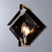 Настенный светильник Divinare Elliot Прозрачный Черный арт-7304/04 AP-1 — фото 3, Бра