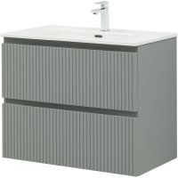 Тумба под раковину Aquanet Джейн 80 подвесная Мисти грин арт-335434 — фото 4, Тумбы под раковину