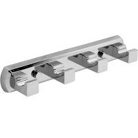 Вешалка для полотенец WasserKRAFT Dill K-3974 Хром — фото 1, Крючки для полотенец