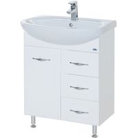 Тумба под раковину Bellezza Стелла 65 4636010140014 Белая — фото 1, Тумбы под раковину