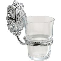 Стакан для зубных щеток Migliore Cleopatra 16649 Хром — фото 1, Стаканы для зубных щеток